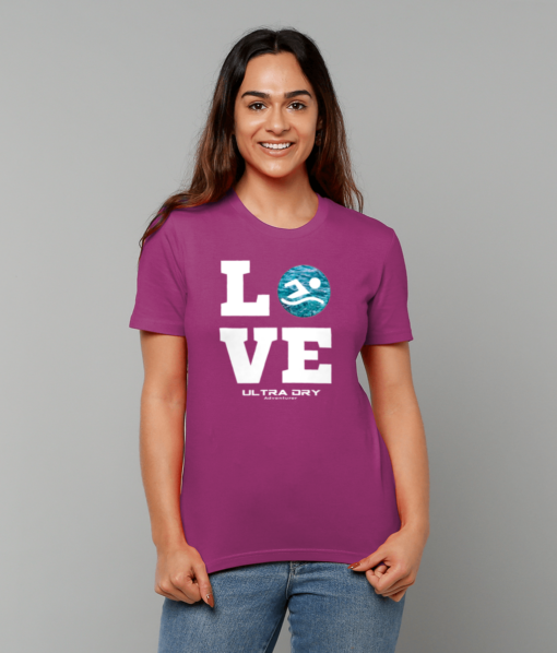 love t shirt by ultra dry